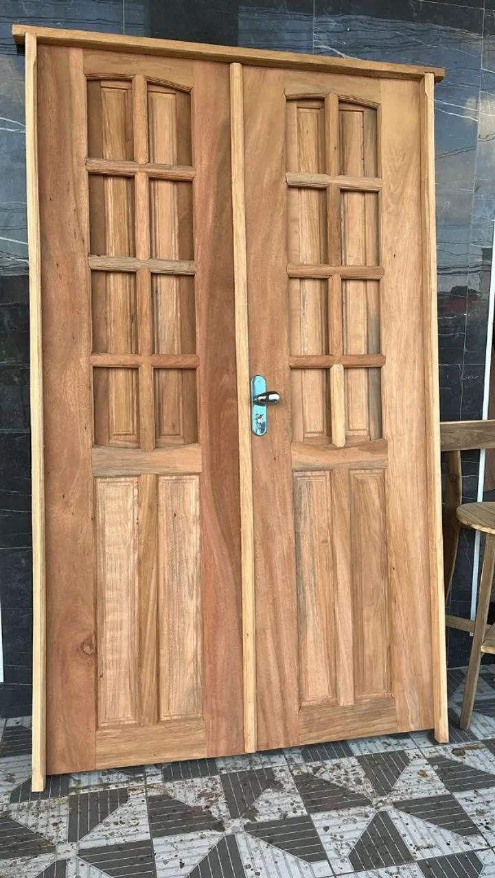 Solid Wood Door with Modern Design - New65060154291331121
