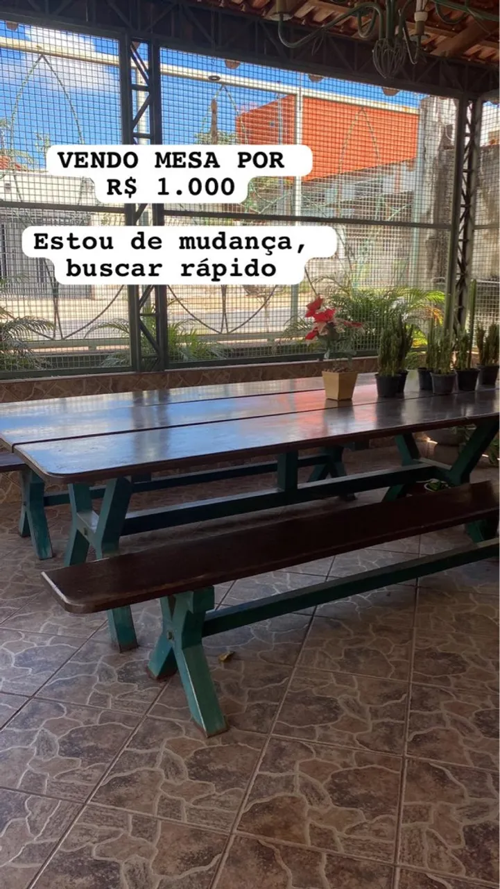 Mesa de madeira VENDER RÁPIDO
