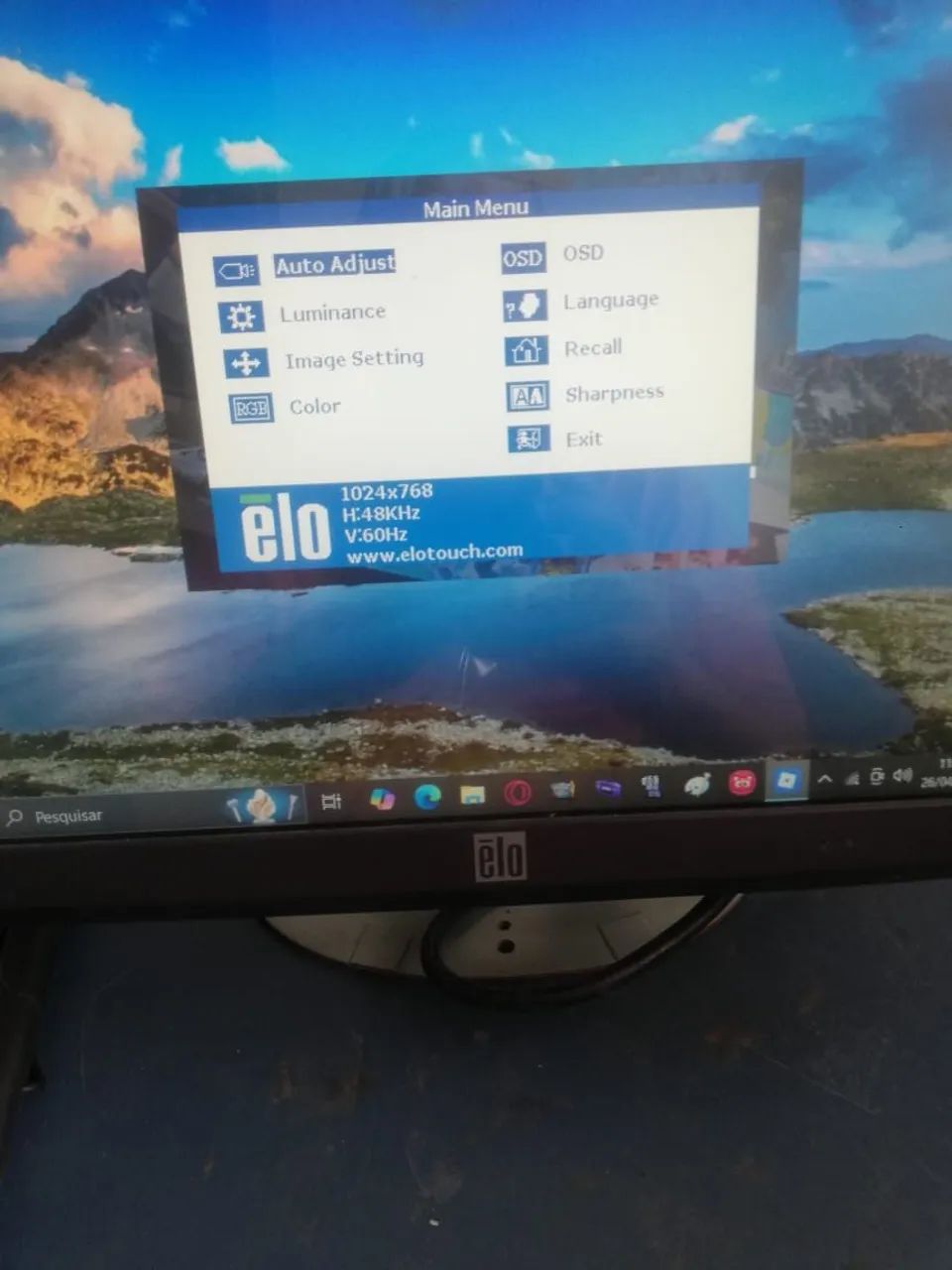 Monitor Elo touch ET1515L - 15 polegadas - LER DESCRIÇÃO - Foto 5