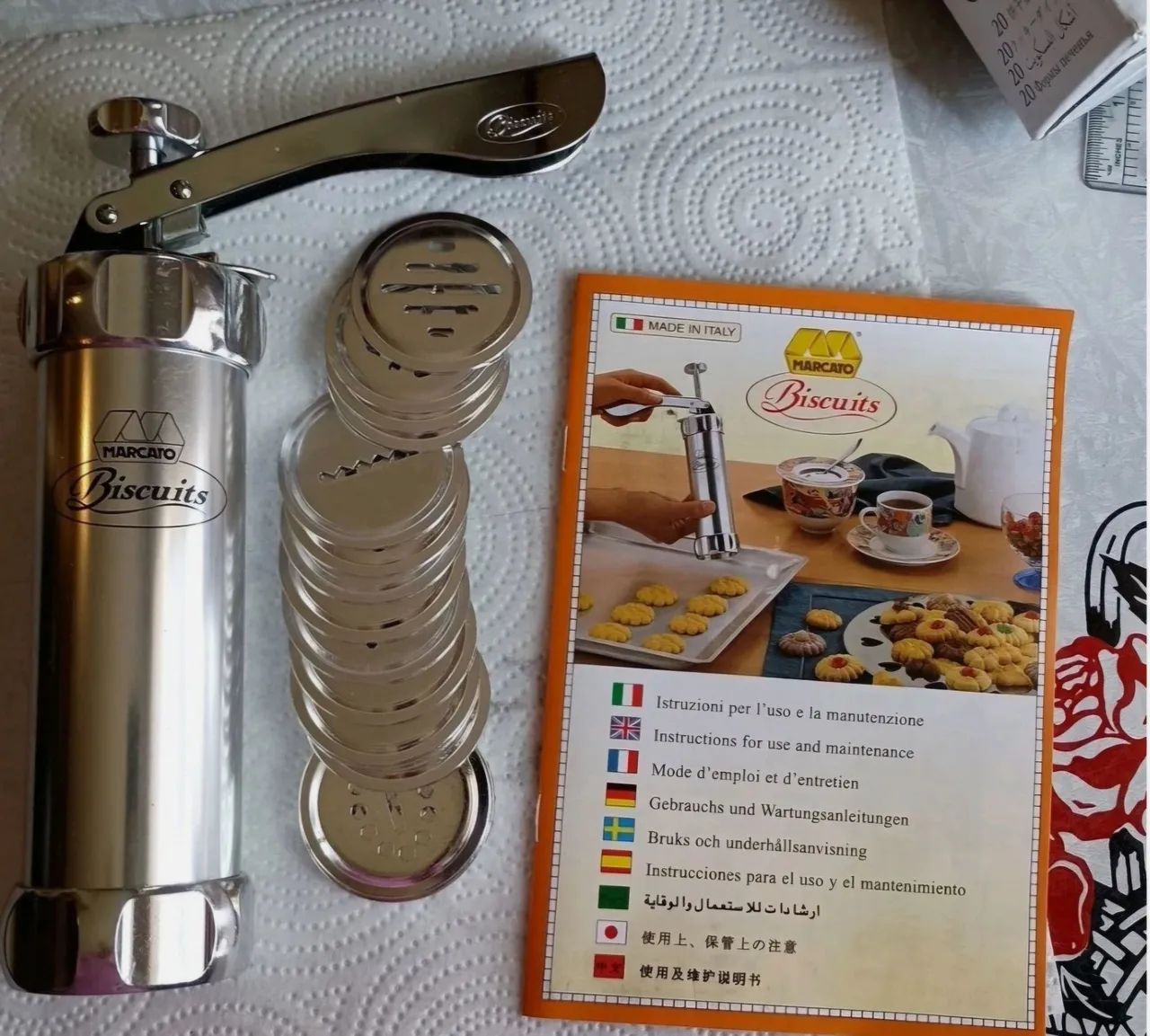 Vendo máquina italiana de Prensa para fazer Biscoitos - Foto 2