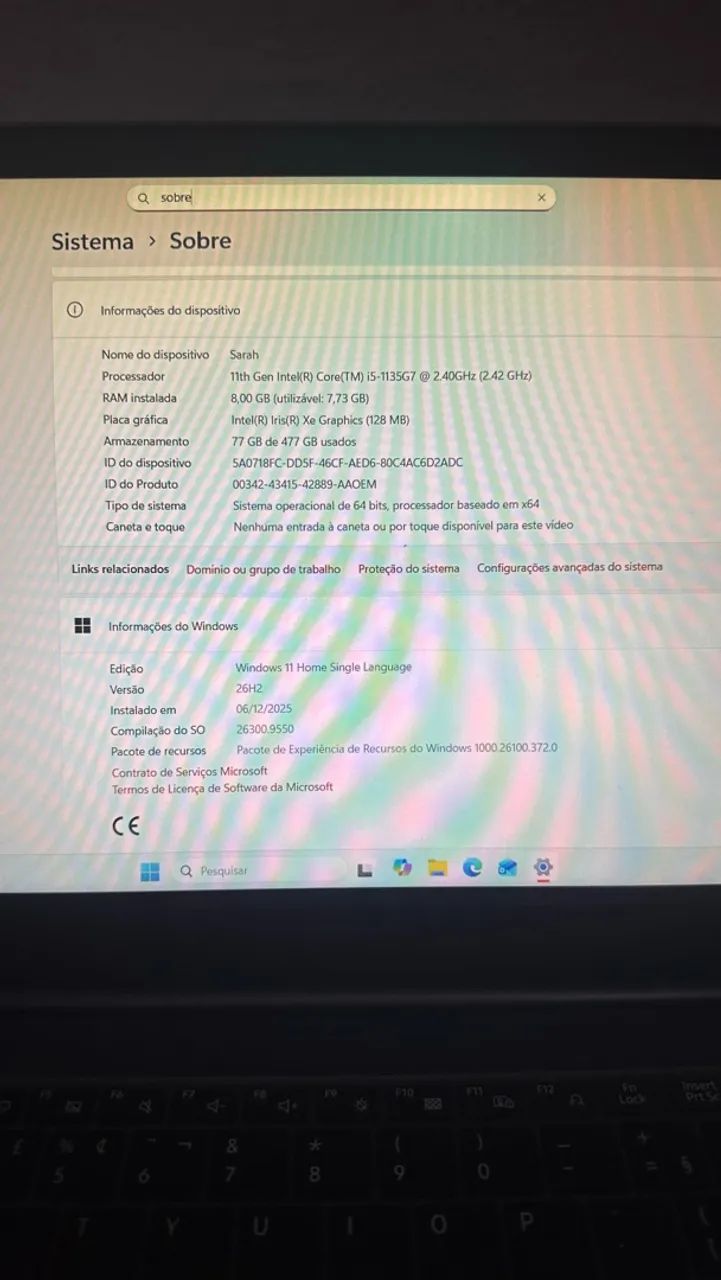 Notebook Samsung i5 - Foto 3