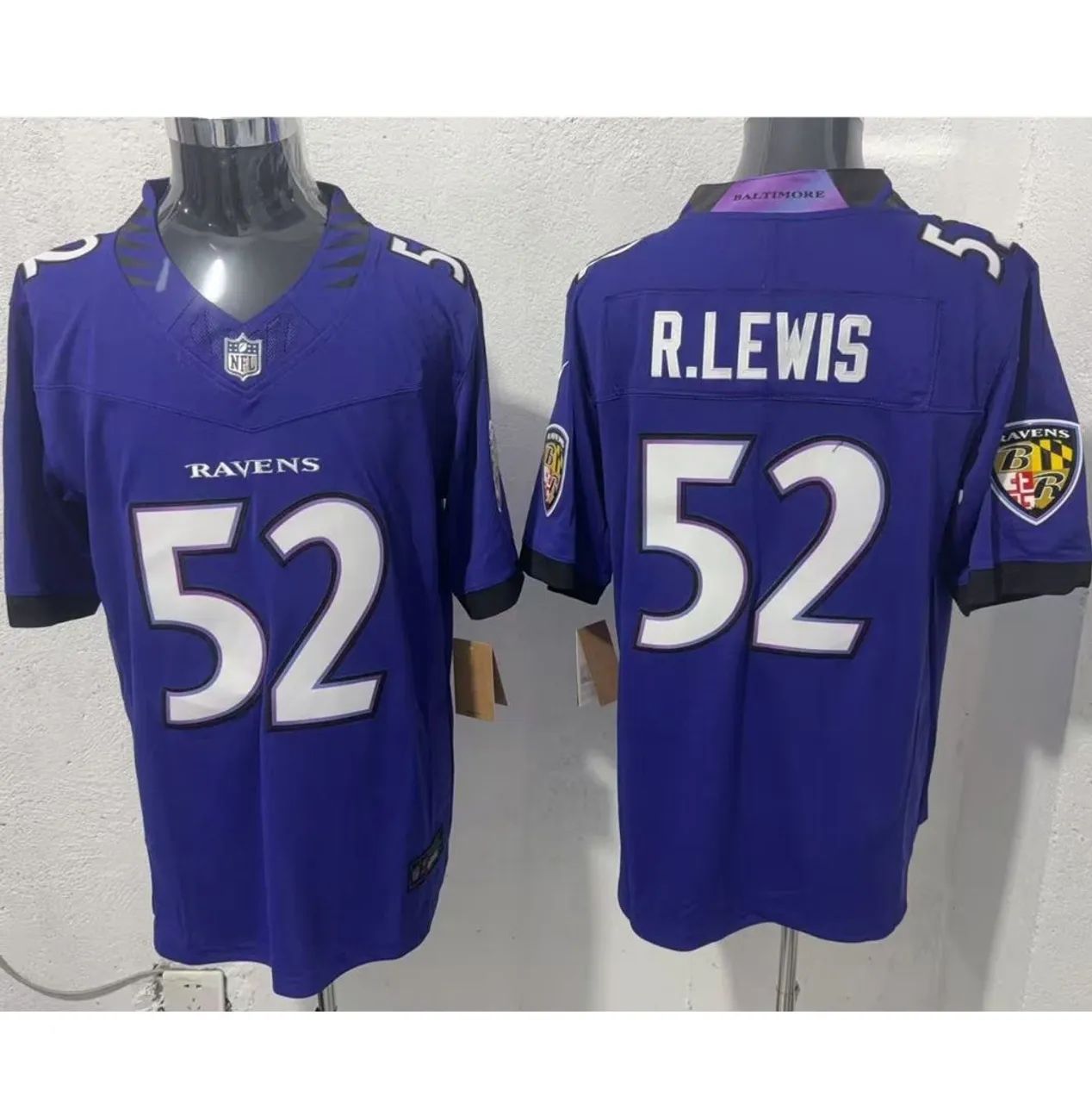 Jersey NFL Ray Lewis #52 Baltimore Ravens  - Foto 2