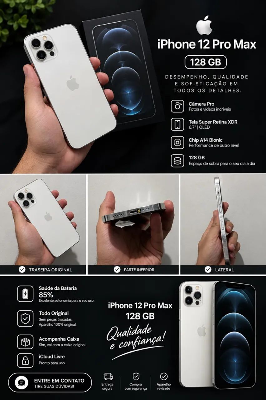 iPhone 12 Pro Max 128 giga