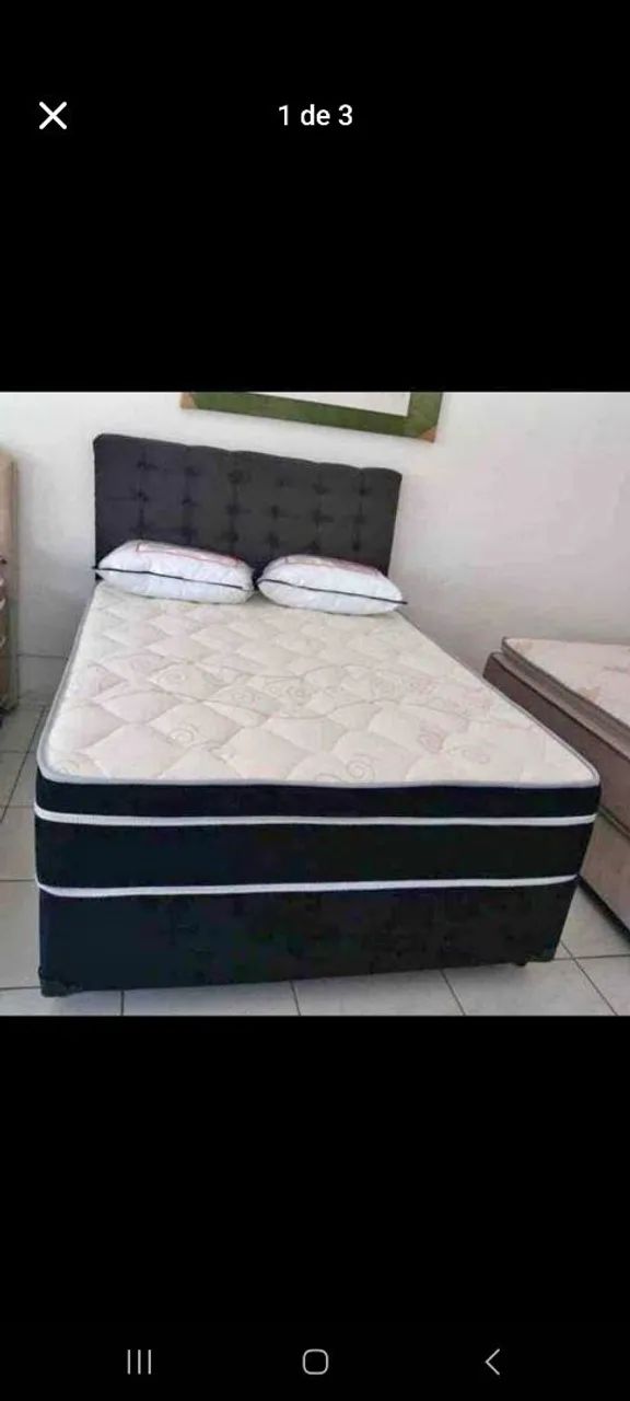 Cama casal Box promoção ? - Foto 4