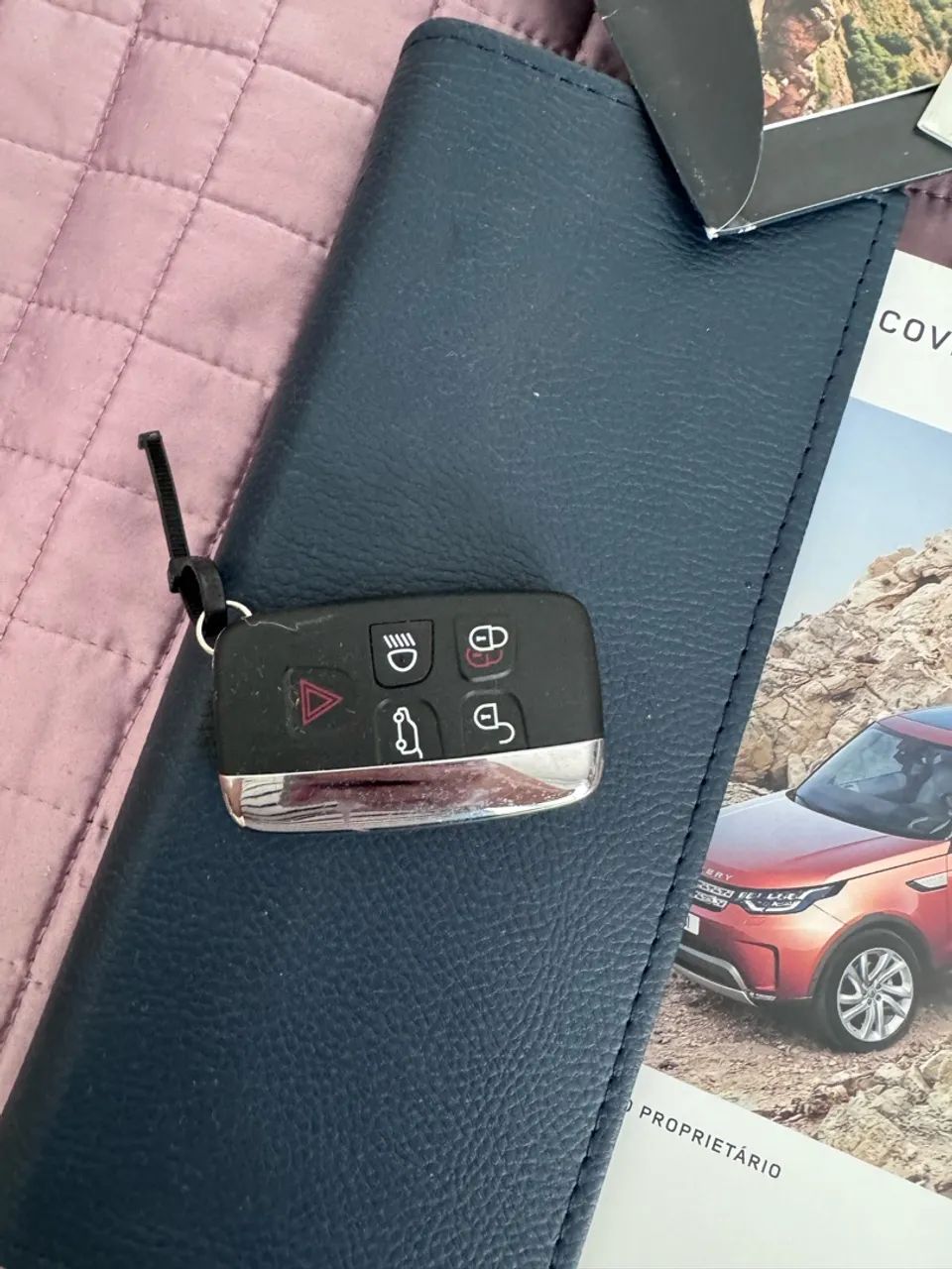 Manual e chave original Land Rover Discovery - Foto 4