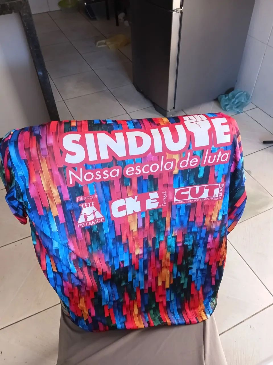 Camisa engresso sindicato