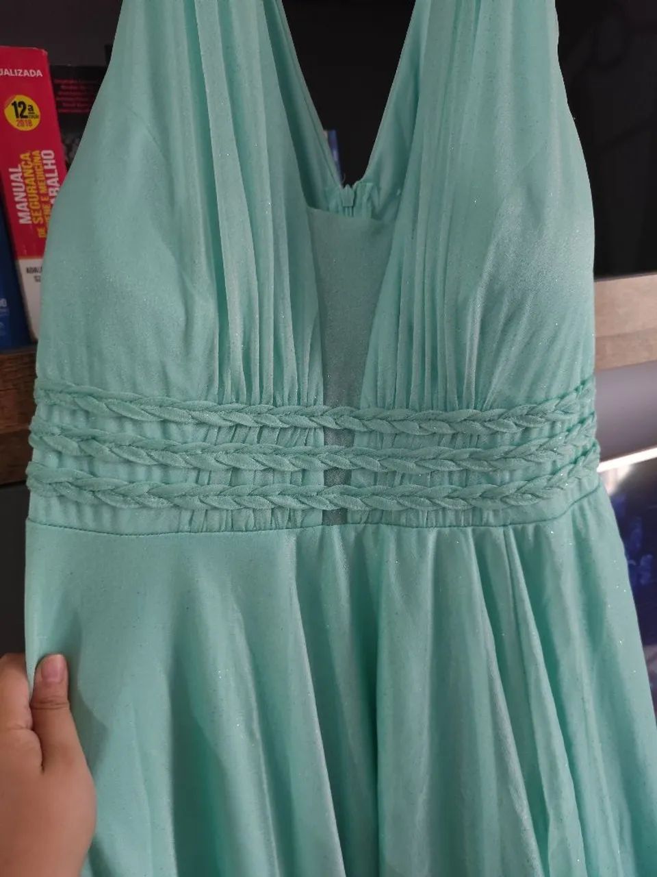 Vestido de festa verde Tiffany  - Foto 5