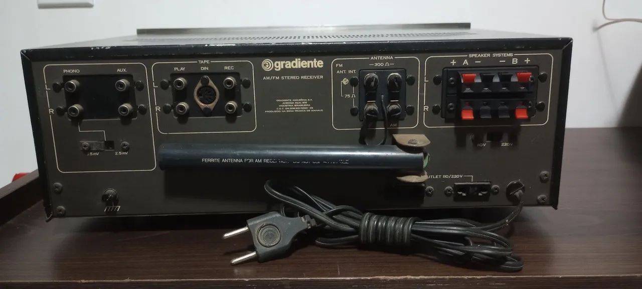 Receiver Gradiente S-125 - Foto 4