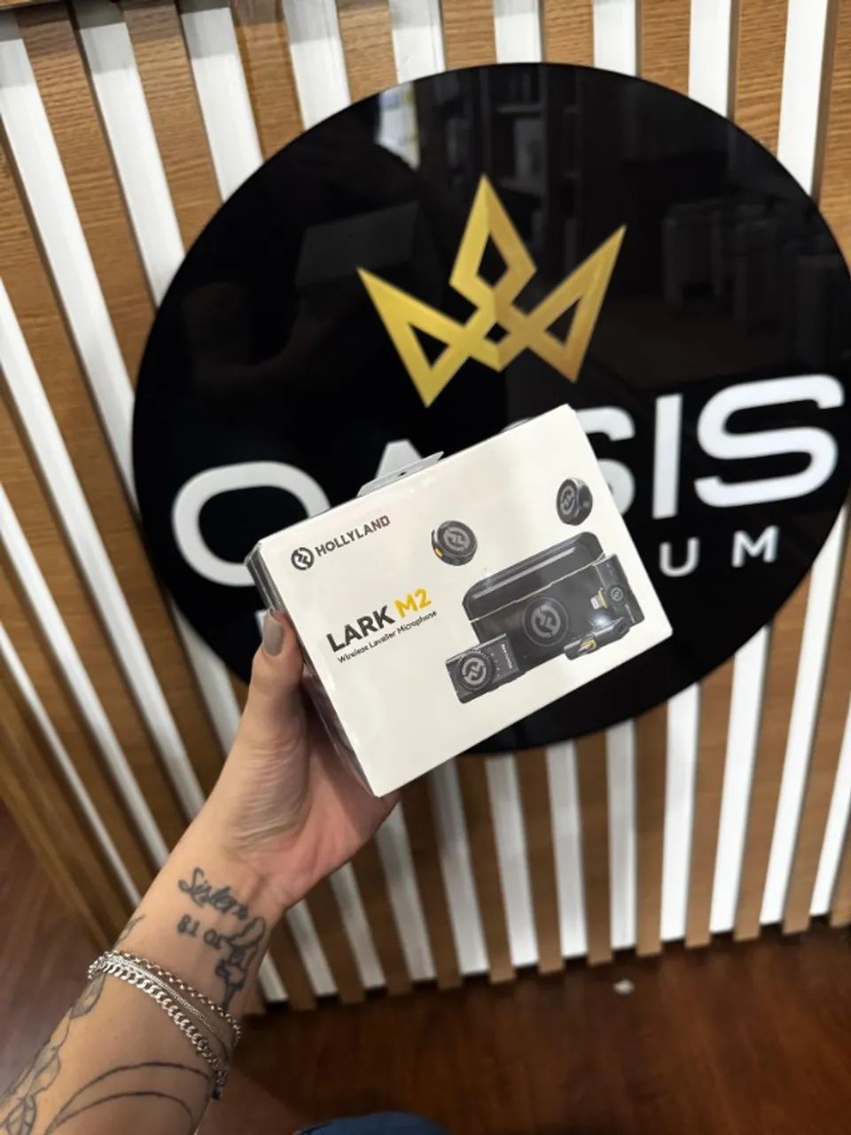 Microfone Lark M2 Combo Novo Com Ótimo Preço