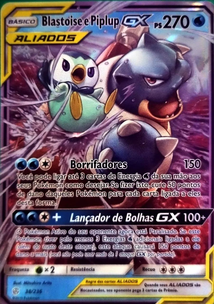 Blastoise e piplup Gx 38/236 - Foto 2