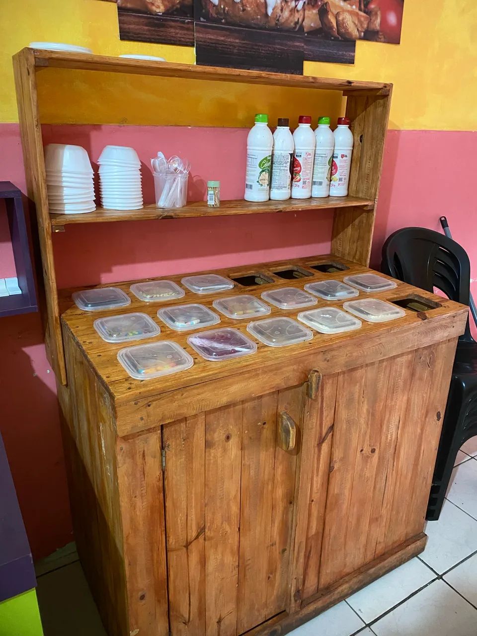 Balcão açaí 