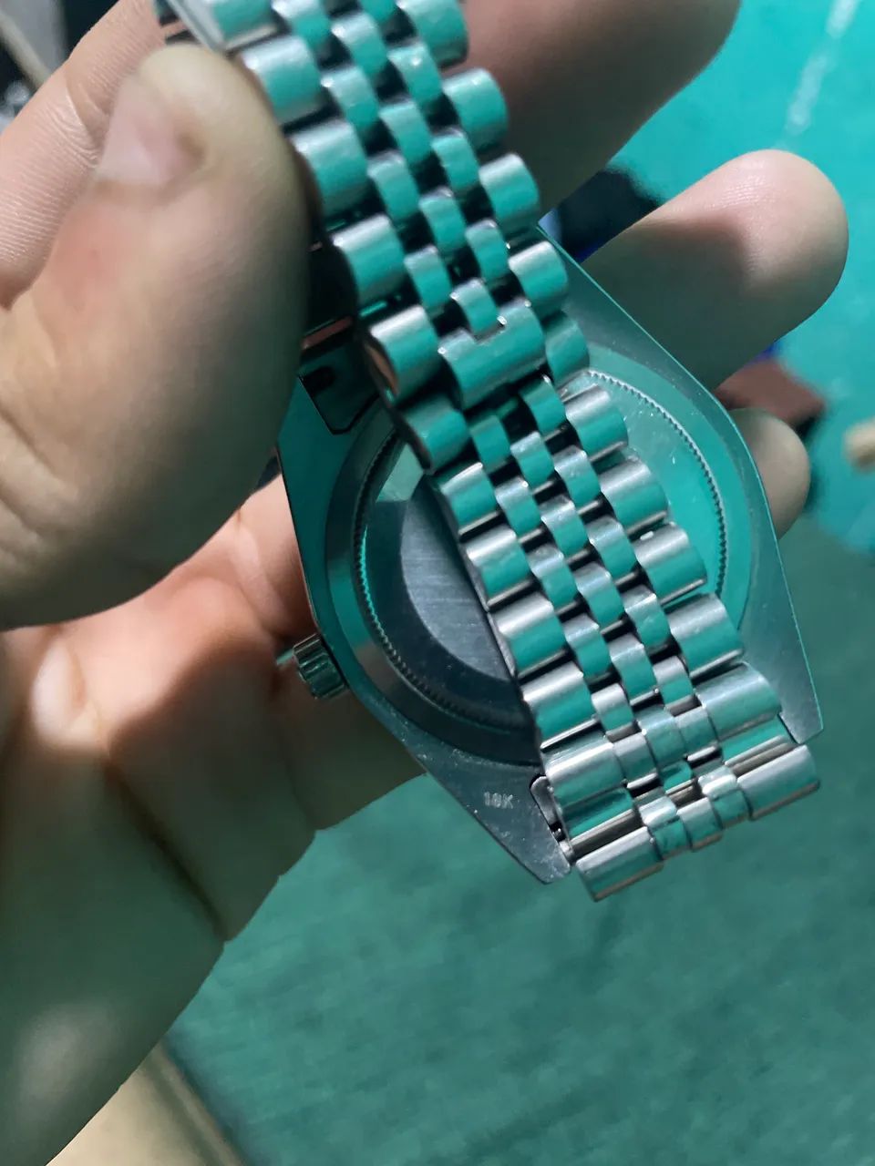 rolex oyster perpetual date just - Foto 3