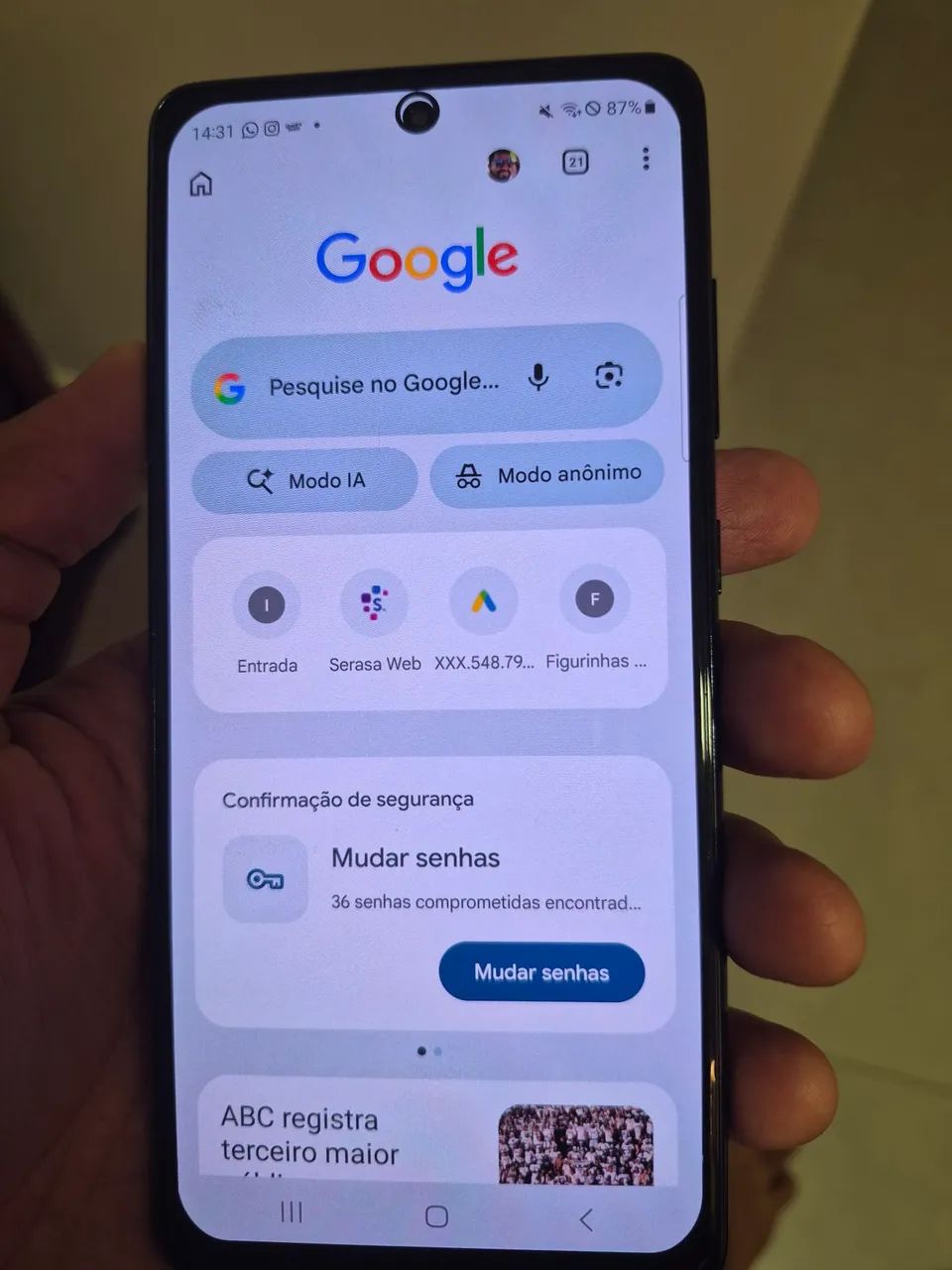 Samsung galaxy S 20 FE muito conservado  - Foto 2