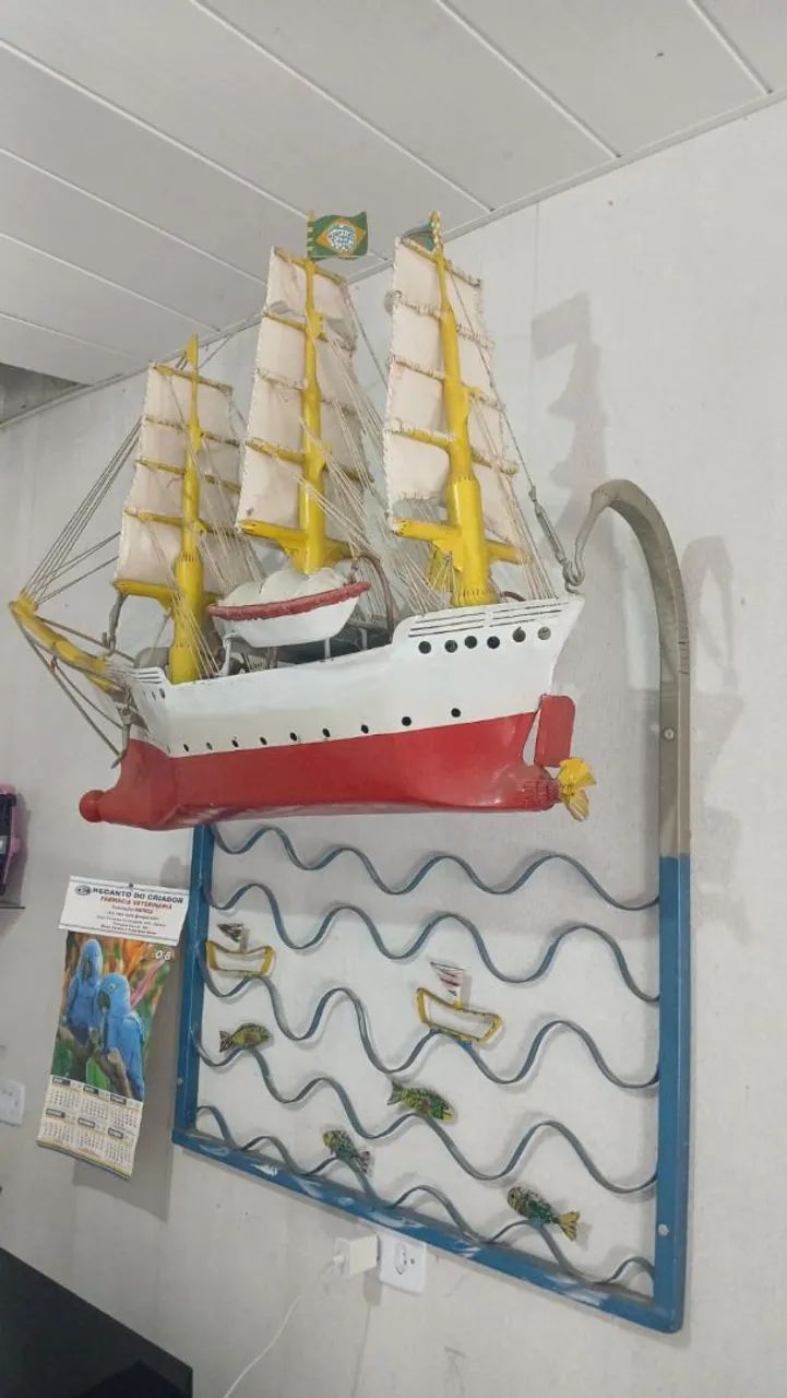 Vendo navio de aço 