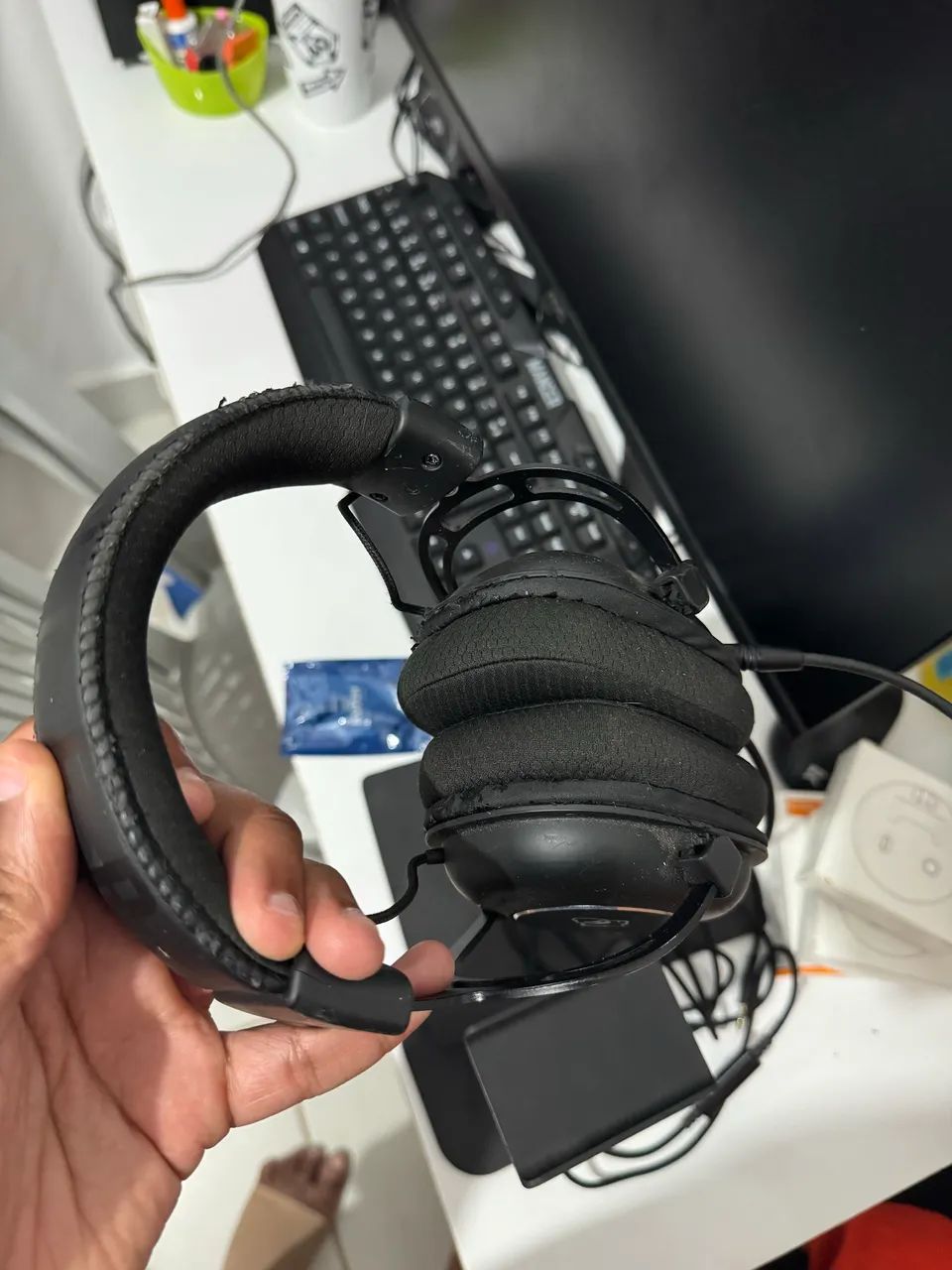 Headset Gamer Havit, Drivers 53mm, Microfone Plugável, 3.5mm, PC, PS4, XBOX ONE, Preto  - Foto 3