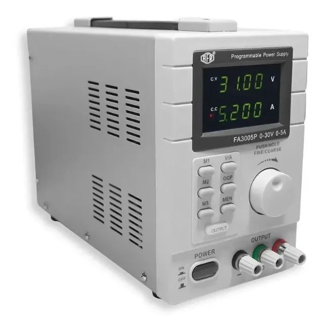 Fonte De Bancada Afr Fa-3005p Programavel Com 4 Dígitos - Foto 3