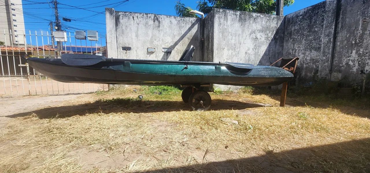Caiaque duplo com  motor dois tempos  - Foto 4