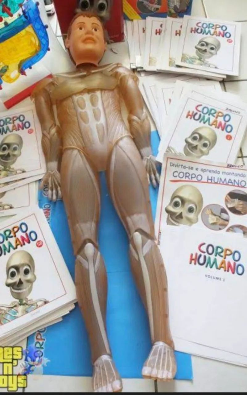 Boneco corpo humano completo salvat - Foto 3
