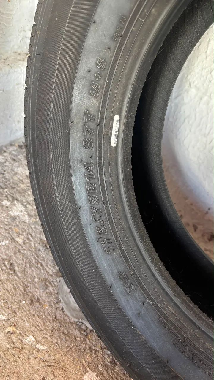 Pneu 14 - 175/75, Zero sem uso - Foto 2