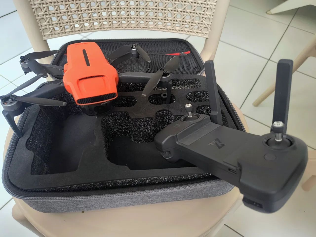 Drone Xiaomi Fimi Mini 3 Se 4k 30 Fps Cor Laranja - Foto 3