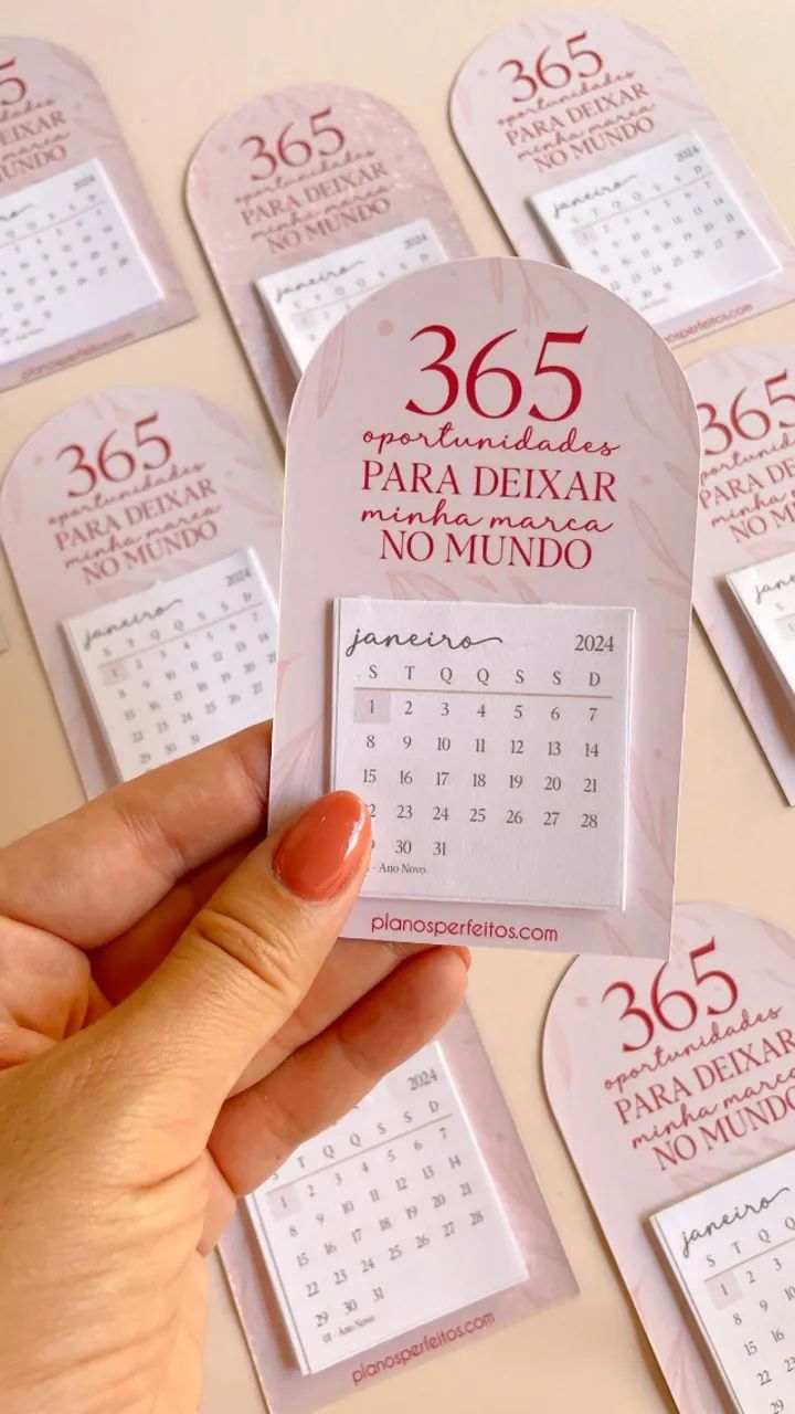 kit com 50 Calendario com íma - Foto 3