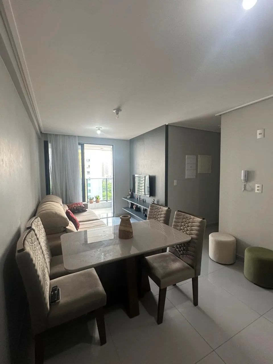 Apto novo , andar alto, mobiliado  - Foto 2