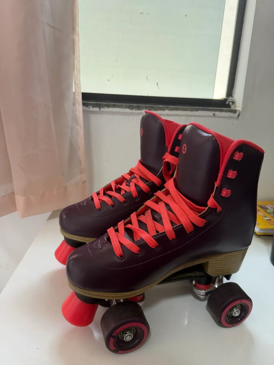 Patins Quad Tradicional - Semi novo - Foto 3