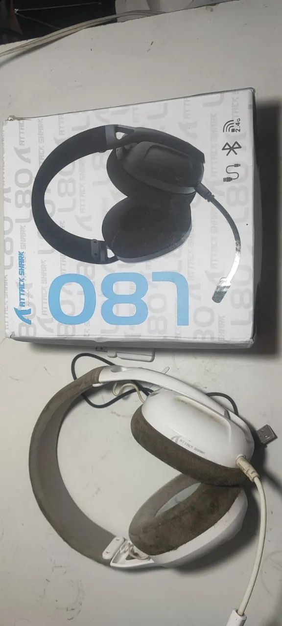 Headset Attack Shark L80 Usado