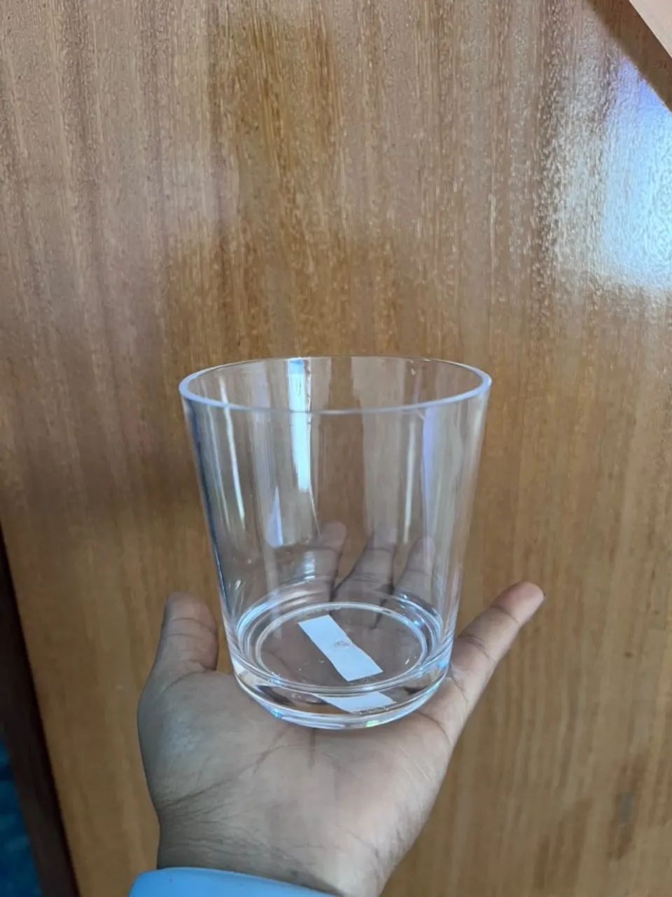 Porta lápis/ treco em acrílico transparente 