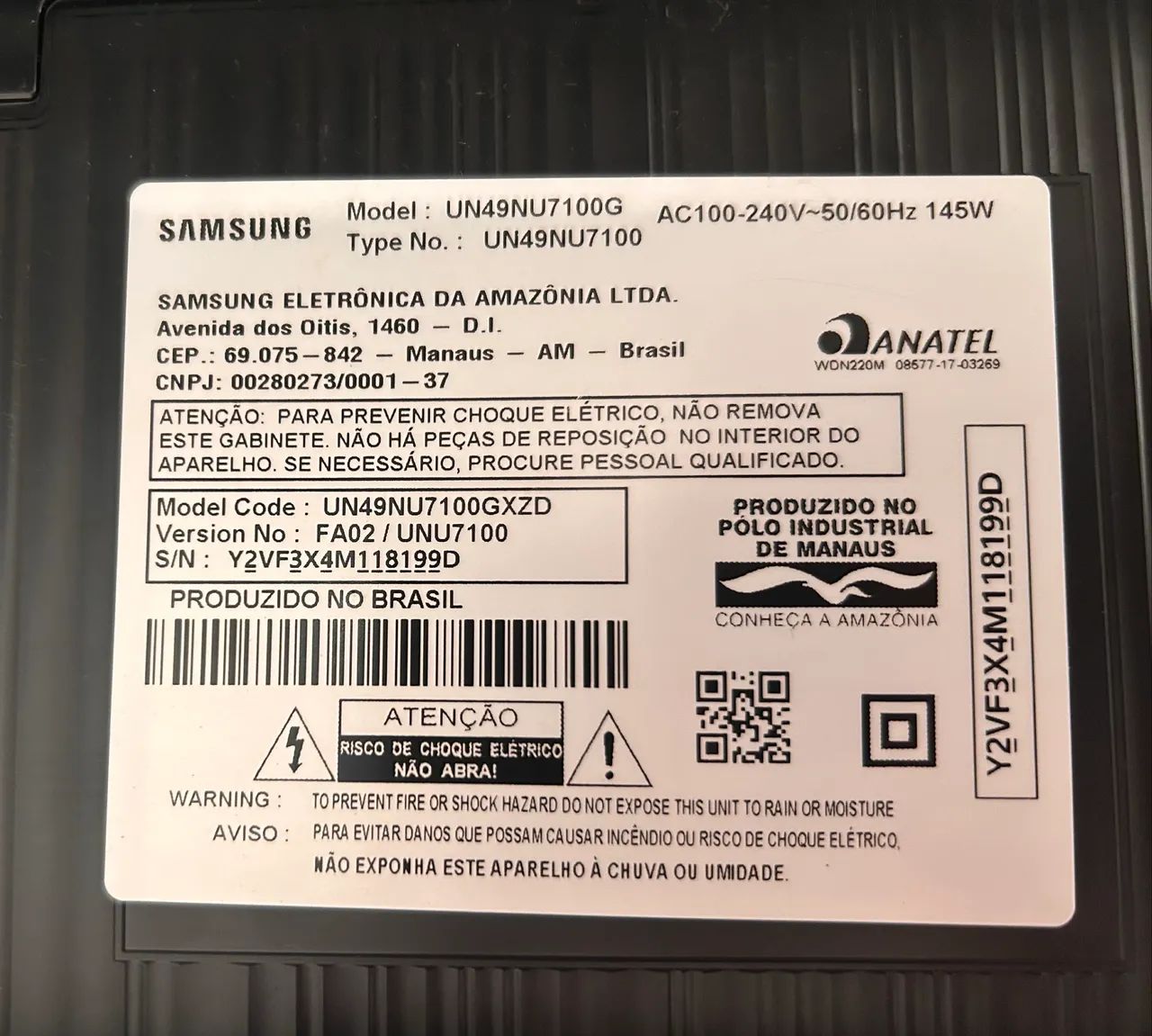 Tv Samsung NU7100 49 - Foto 3