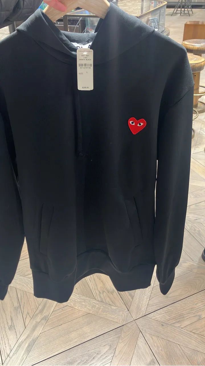 MOLETOM COMME DES GARÇONS- tamanho M - Foto 4