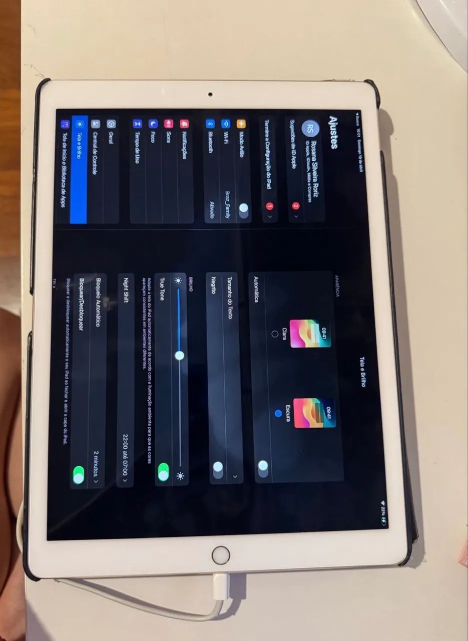 iPad Pro 12.9 - 256 GB Dourado - Foto 4