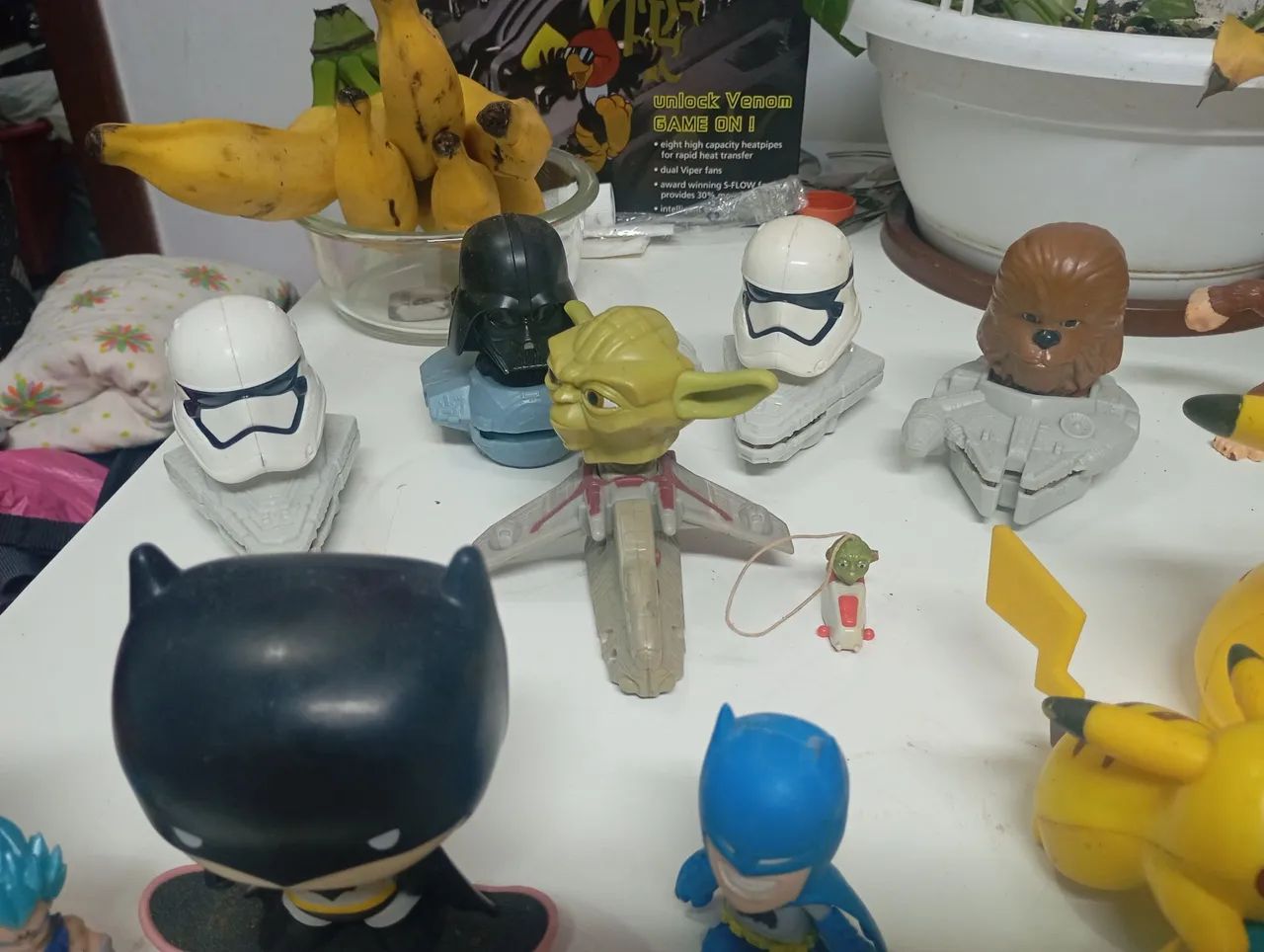 Miniaturas Nintendo Pokémon Super Mario Batman - Foto 4