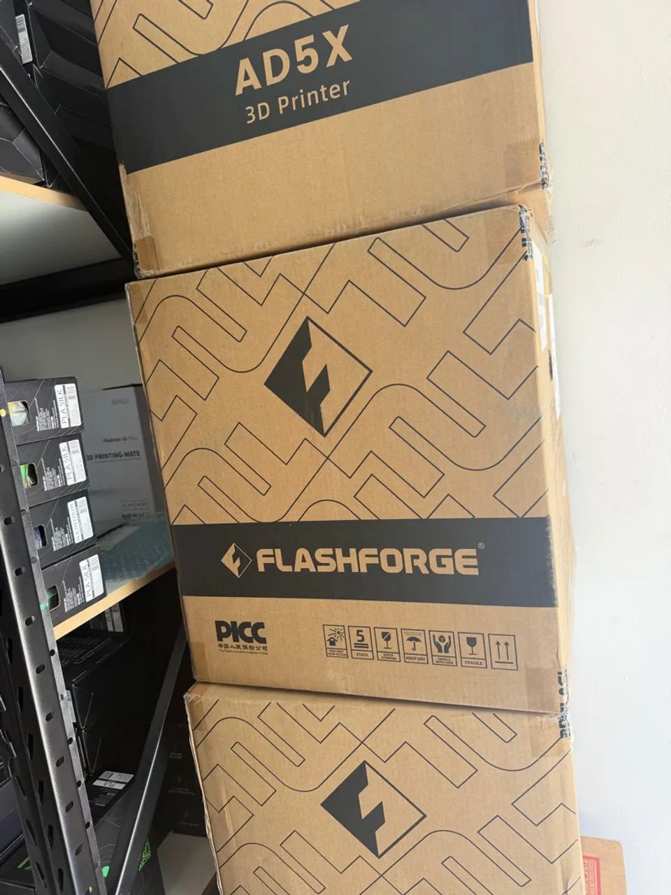 Impressora 3D FlashForge Ad5x Nova Lacrada  - Foto 2
