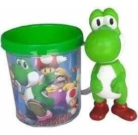 Boneco Yoshi + Caneca 350ml Personalizada -Coleção Super Mario - Loja Coimbra - Entregamos - Foto 2