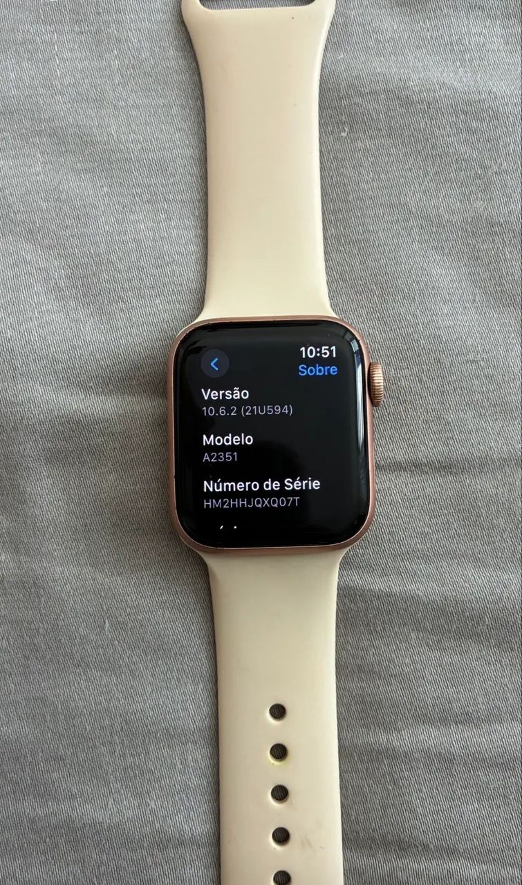 Apple Watch SE2 Rosê  - Foto 4