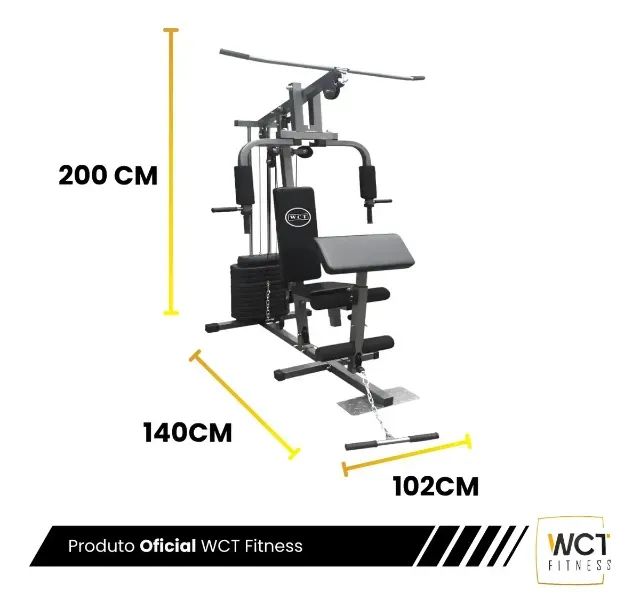 Estação De Musculação Com 80kg - Foto 3