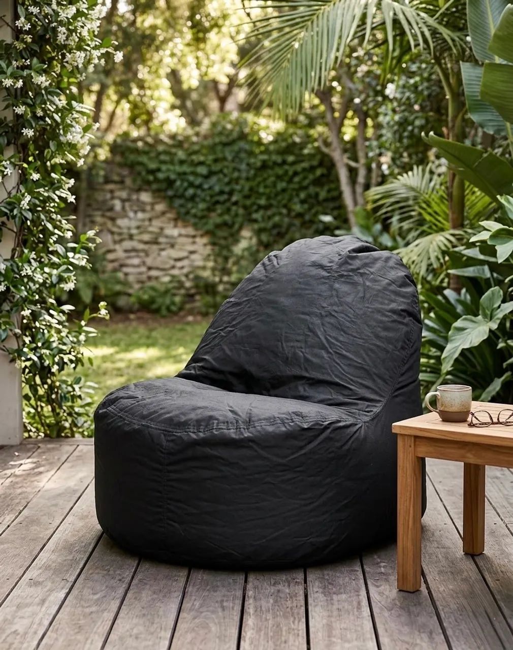 Puff Poltroninha Preta