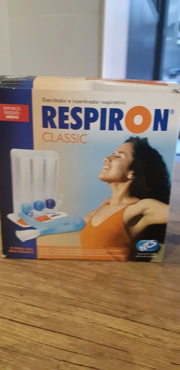 Vendo aparelho respiratório.