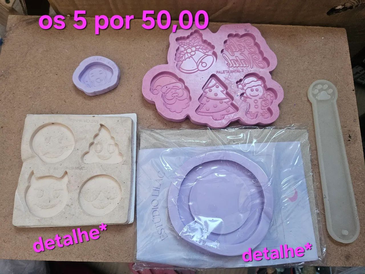 Moldes de silicone para resina - Foto 5