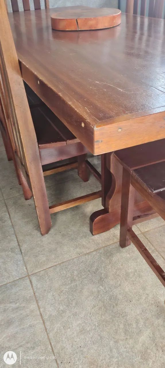 Mesa com 6 cadeiras em angelin nova  - Foto 5
