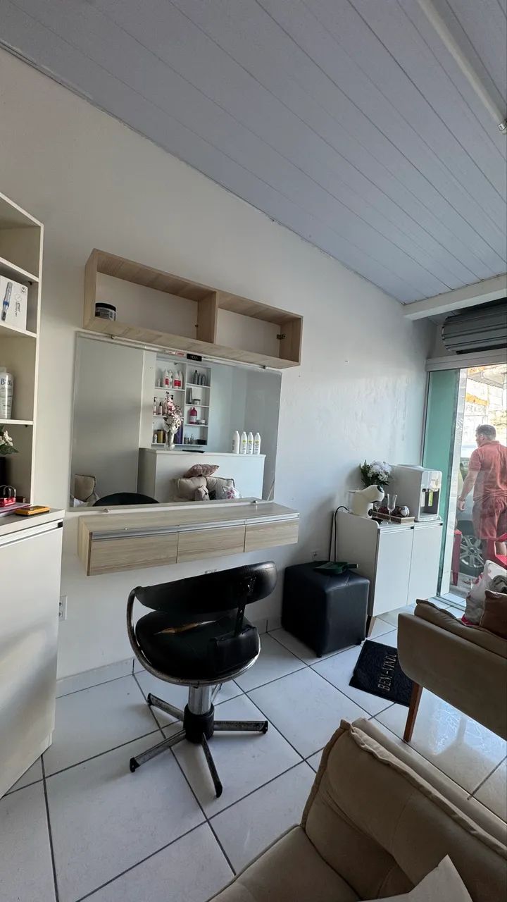 Bancada para barbearia 