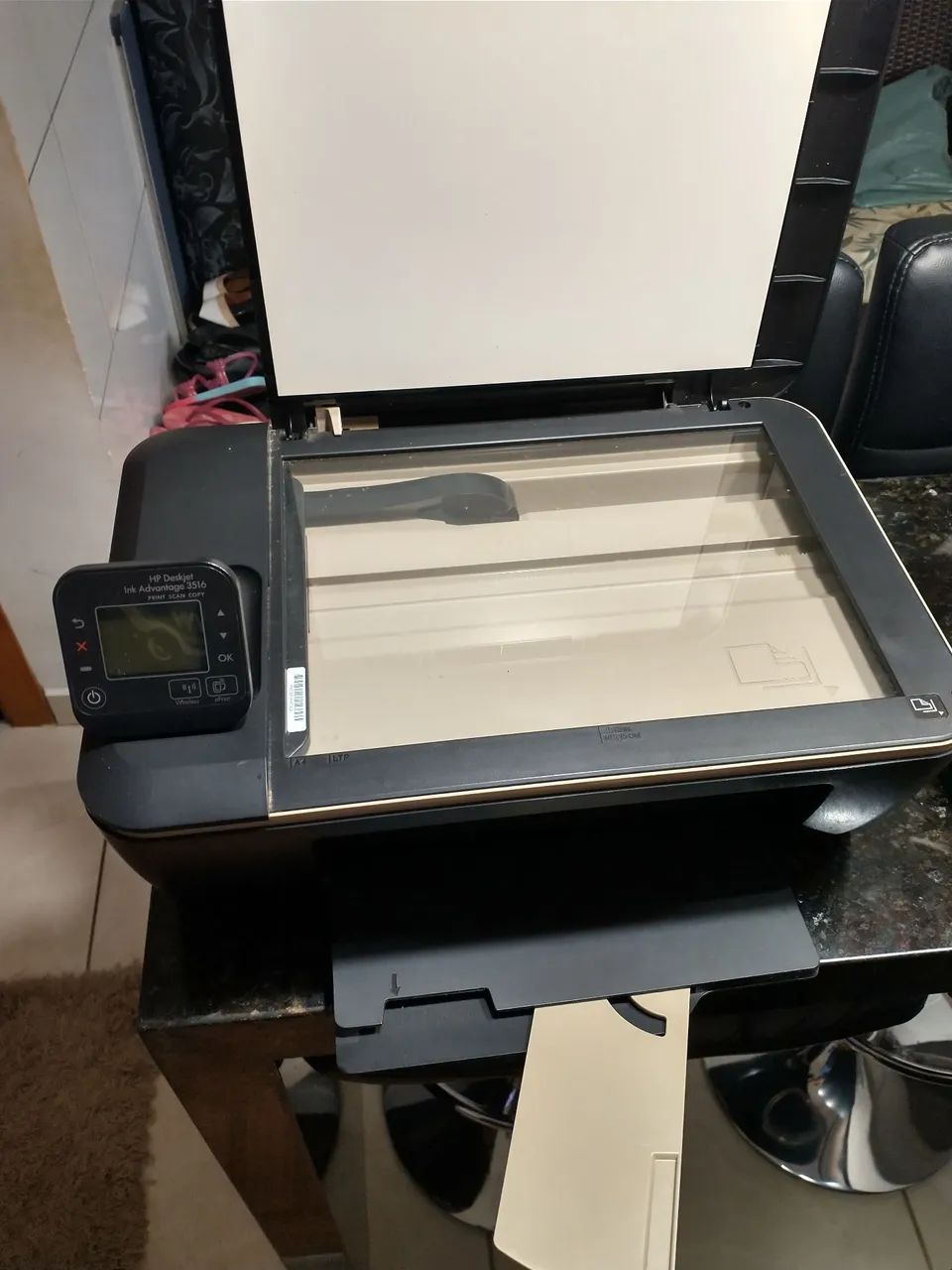 Impressora Hp Deskjet Ink advantege 3516 - usada - Foto 2