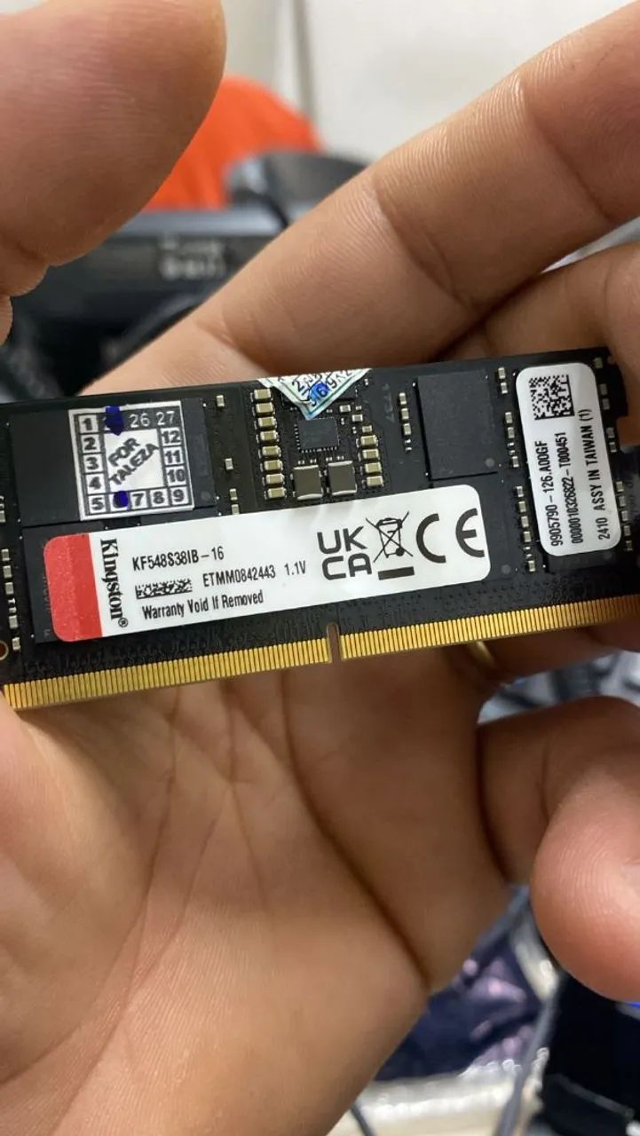 Memória ddr5 notebook 16gbs - Foto 2