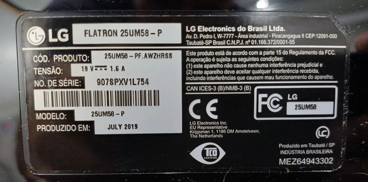 Monitor LG UltraWide 25" IPS Full HD 21:9 - 2x HDMI - Foto 3