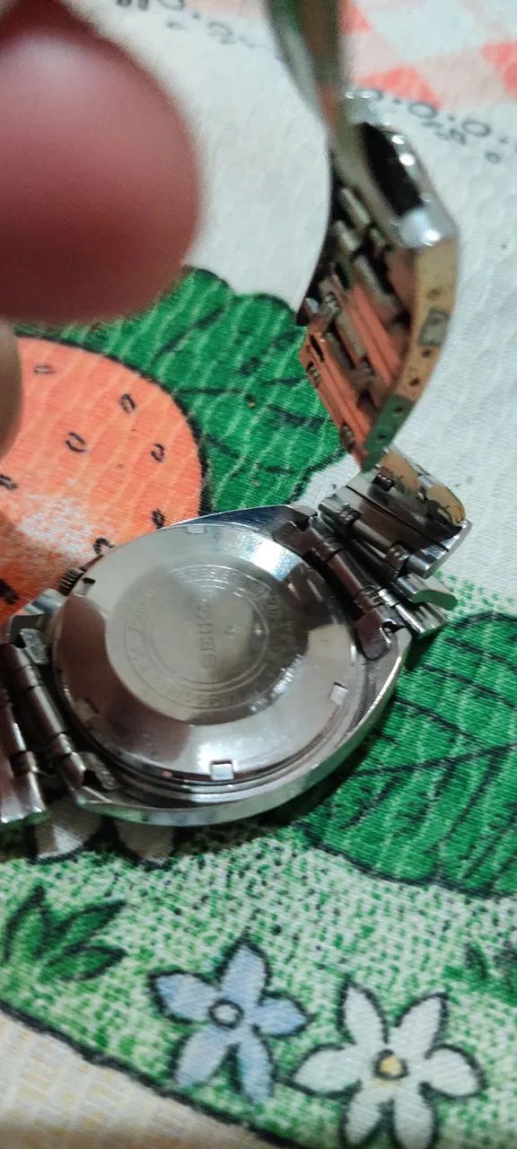 Seiko 5 Actus funcionando normalmente todo em aço inox automático original  - Foto 3