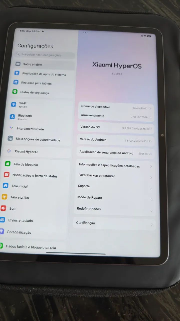 Xiaomi Pad 7 Tablet - Seminovo - Só 1 mês de uso  - Foto 2
