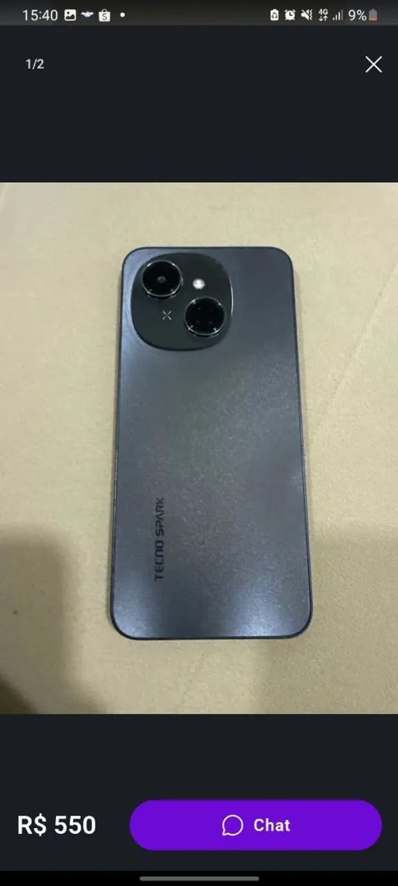 Smartphone TECNO spark go1 128g