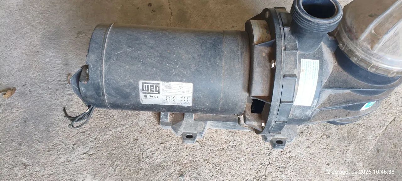 Motor para piscina Millenium 3 CV trifásico  - Foto 3