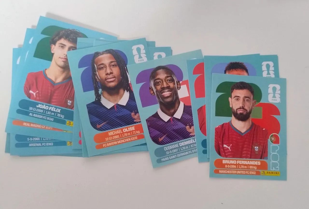 Figurinhas copa do mundo 2026 originais - Foto 3